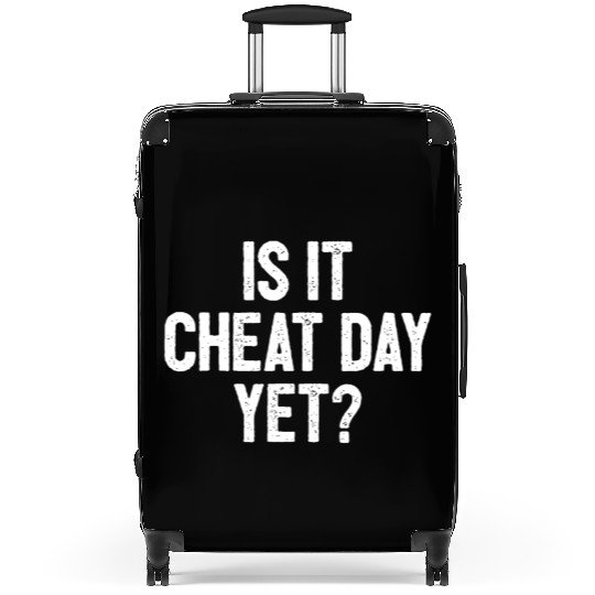 Funny Workout Fitness Gym Training I Is It Cheat D Suitcases