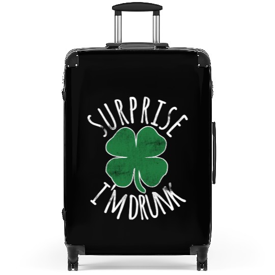 Surprise I'M Drunk Shamrock St Patrick'S Day Suitcases
