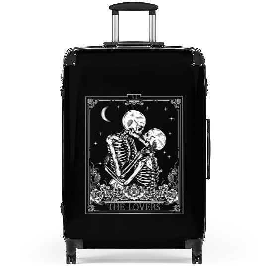 The Tarot Card Astrology Goth Halloween Suitcases