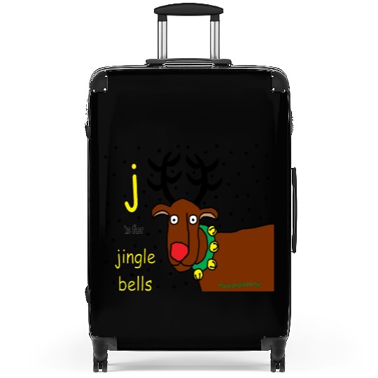 j is for jingle bells Suitcases