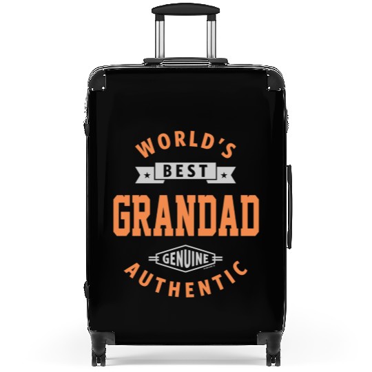 World s Best Grandad Suitcases