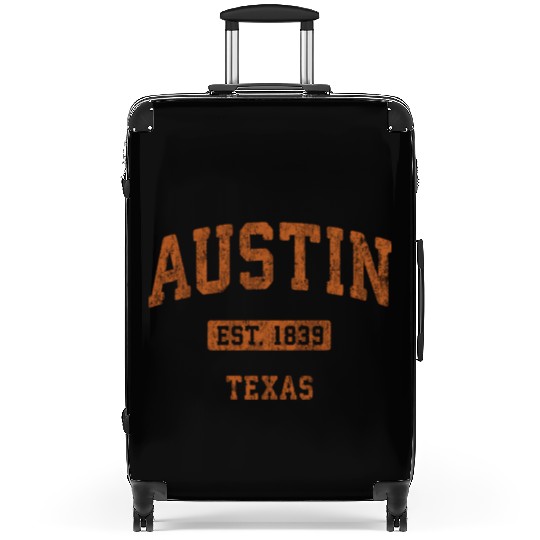 Austin Texas Tx Athletic Sports Suitcases