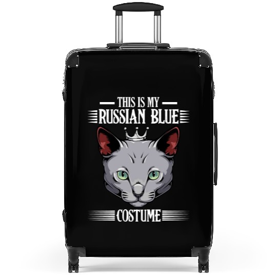 This Is My Russian Blue Costume Funny Cat Lover Suitcases