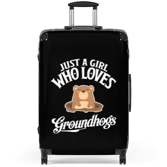 Who Loves Groundhogs Groundhog Suitcases