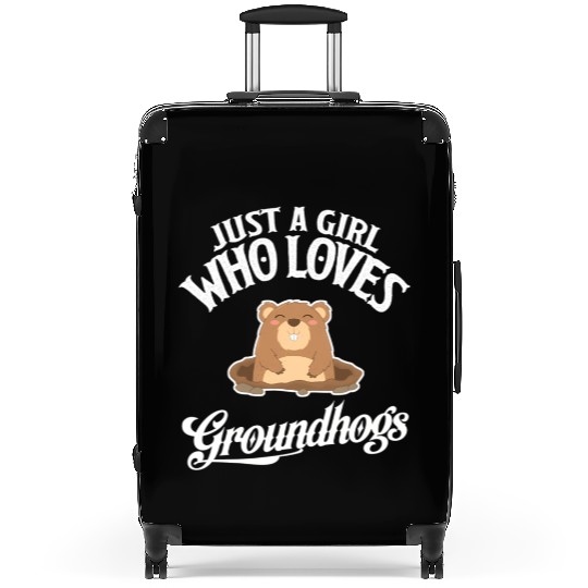 Who Loves Groundhogs Groundhog Suitcases