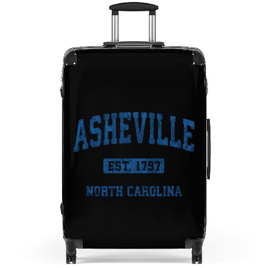 Asheville North Carolina Athletic Sports Suitcases
