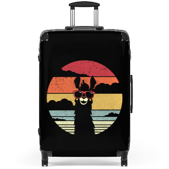 Llama Alpaca Suitcases