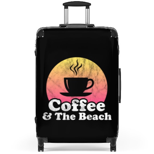 Coffee And The Beach Suitcases