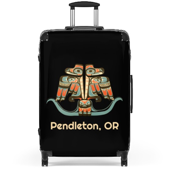 Pendleton Oregon Thunderbird Nw Native American Suitcases