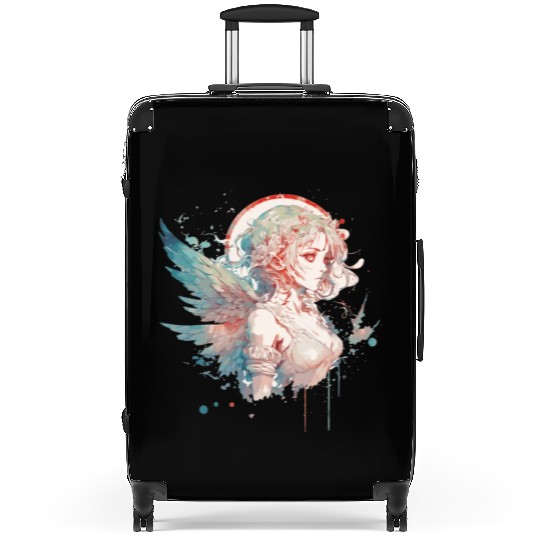Anime Fairy Portrait Girl Fairycore Grunge Pastel Suitcases