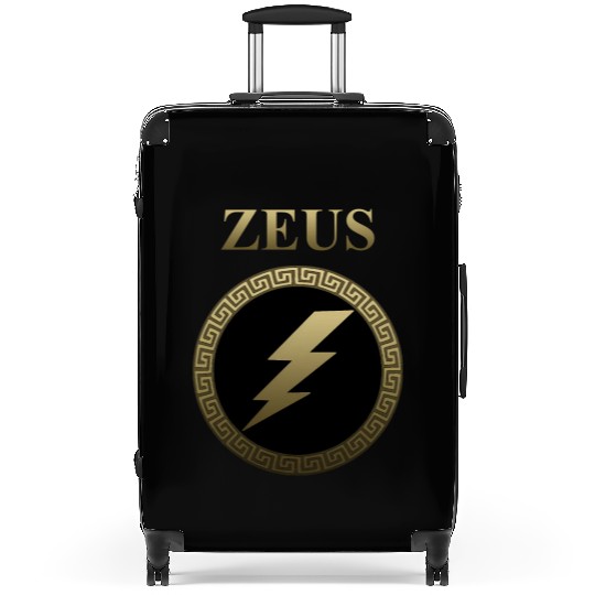 Zeus Ancient Greek God Thunderbolt Suitcases