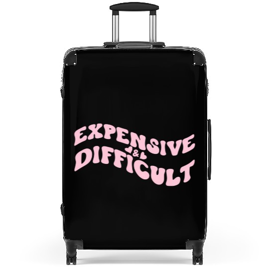 Expensive And Difficult Bougie Bougee Preppy Suitcases