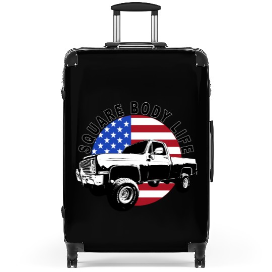 Squarebody Truck 4X4 Square Body Suitcases