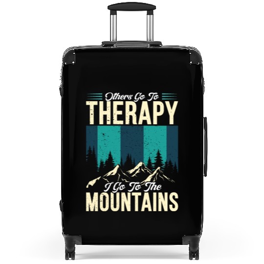 Mountain love Therapy Mountains Wanderlust Suitcases