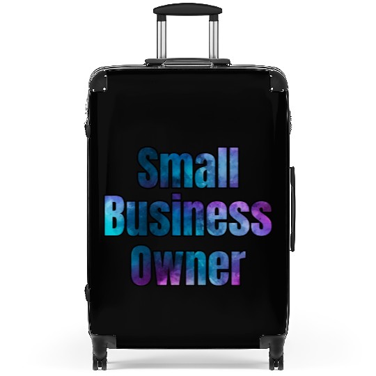 Small Business Owner watercolor Suitcases