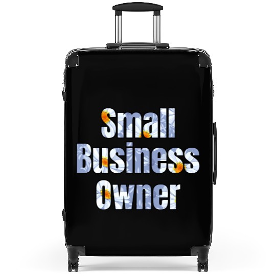 Small Business Oowner daisy Suitcases