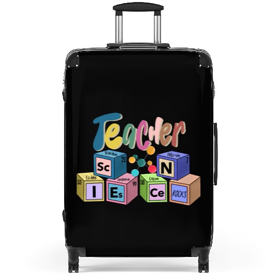 Science Teacher Rocks Suitcases