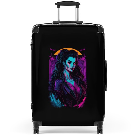 Vampire Girl Suitcases