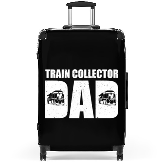 Train Collector Dad Model Train Father's Day Suitcases