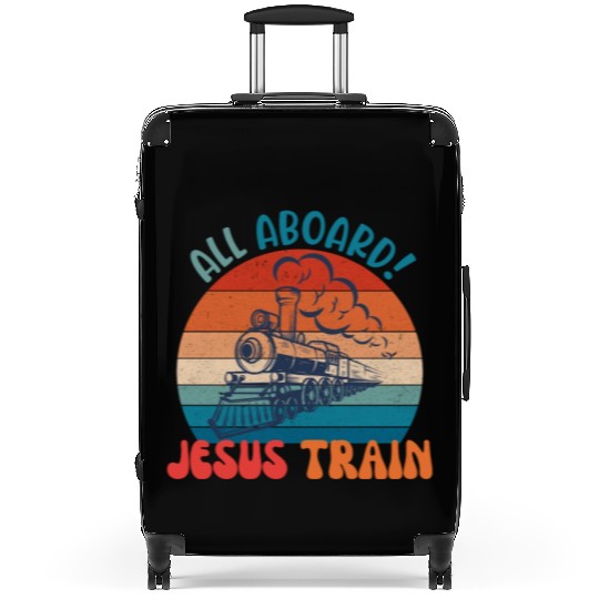 All Aboard! Je-sus Train Suitcases