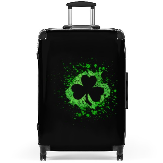 2-Sided Erin Go Bragh Shamrock Celtic Knot And Suitcases