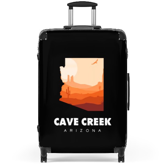 Caving Cave Creek Arizonna For Caveman Hiker Suitcases