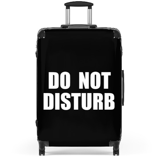 Do Not Disturb - Airplane Airport Train Subway Suitcases