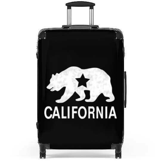 California Bear Republic Cali Suitcases