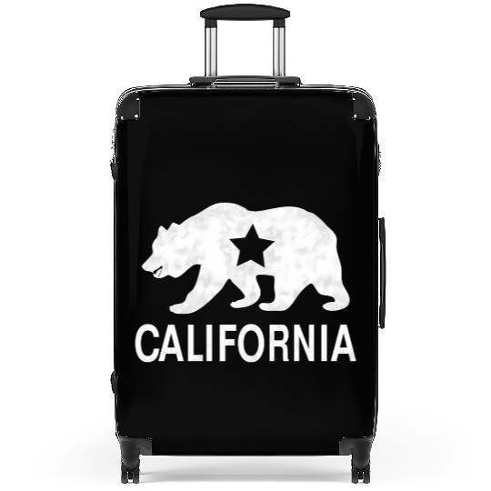 California Bear Republic Cali Suitcases