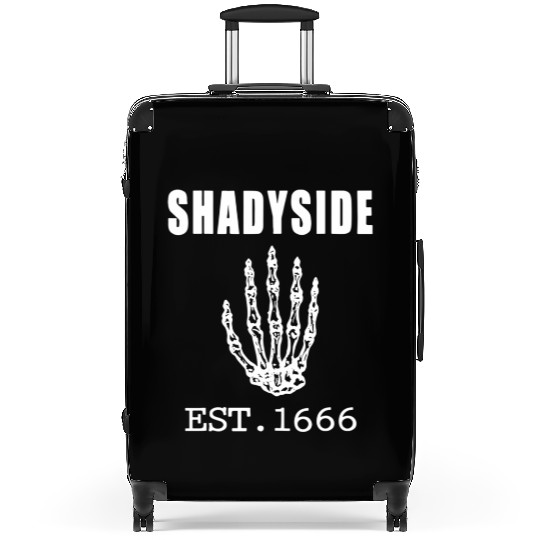 Shadyside Est 1666 Halloween Suitcases