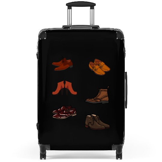 Wear Brown Shoes Suitcases
