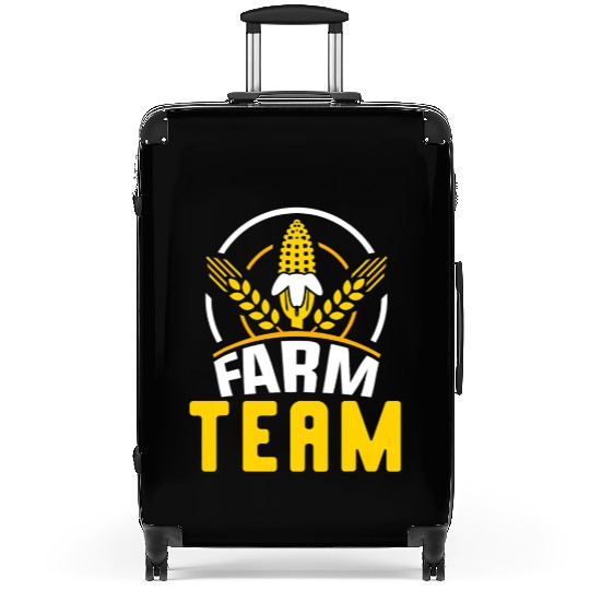 Farm Team Hobby Job Farmer Farming Suitcases