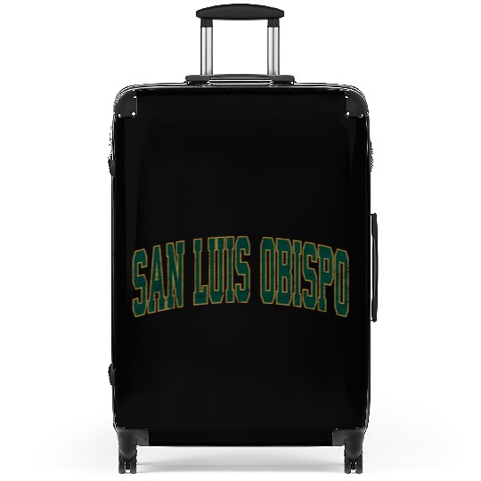 San Luis Obispo California Ca Athletic Sports Suitcases