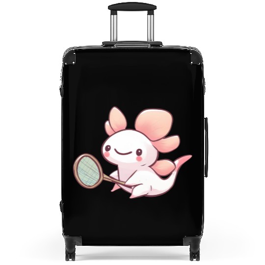 Axolotl tennis badminton design Suitcases