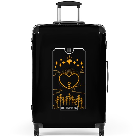 Empress Black Tarot Card Occultism Devil Gothic Suitcases