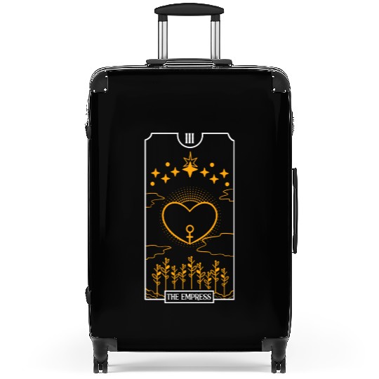 Empress Black Tarot Card Occultism Devil Gothic Suitcases