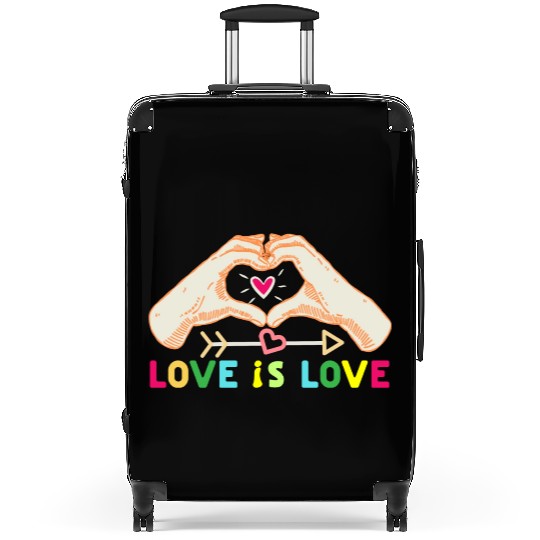 Love is Love Suitcases