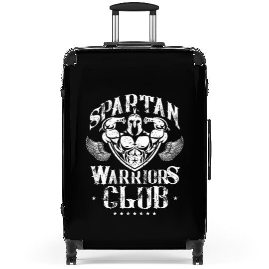Spartan Warrior T ShirtSpartan Warriors Club Gym W Suitcases