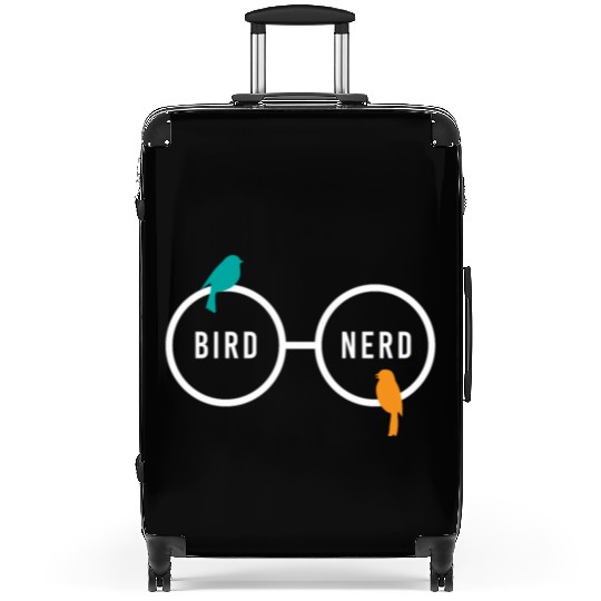 Bird Nerd Bird Watching Ornitology Suitcases