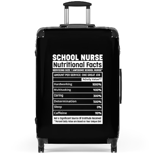 Nursing Team Back To School School Nurse Nutrition Suitcases