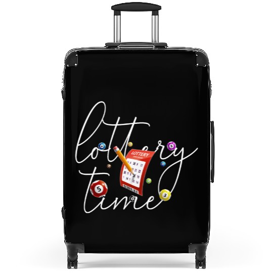 Lottery Bingo Time Suitcases