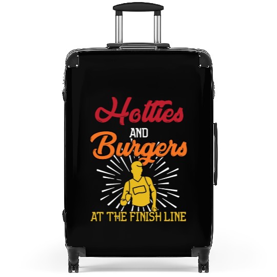 Funny Marathon Running And Cross Country Runner Suitcases