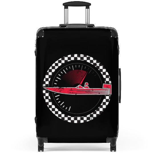 Boat Racing Suitcases Love Speed Boat Racing