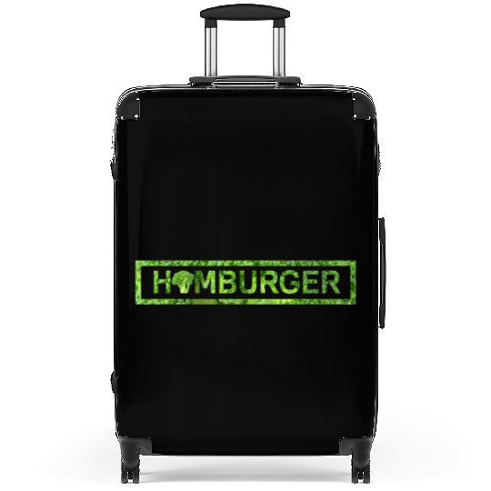 Vegan Vegetarian Broccoli Vegetable Suitcases