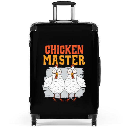 Chicken Farmer Chicken Whisperer Farm Animal Suitcases