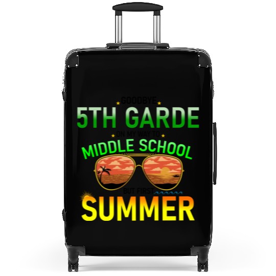Goodbye 5th Grade Graduation To 6th Grade Suitcases