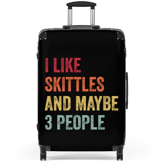 I Like Skittles and Maybe 3 People Gift Suitcases