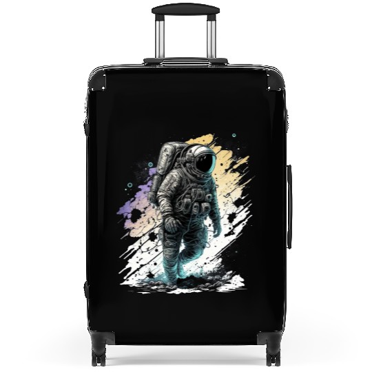 Space Street Art An Explorers Journey in the Stars Suitcases