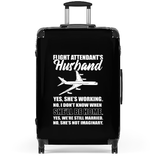 Flight Attendant's Husband Cabin Crew Suitcases
