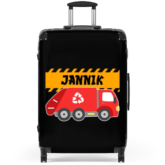 Jannik Trash Truck For Collector Ecologist Suitcases